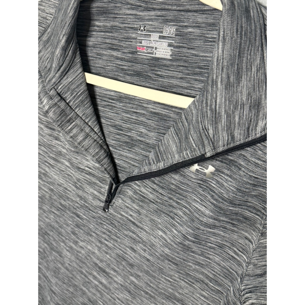 Women’s Under Armour Gray Long Sleeve Shirt Size LG - Picture 2 of 4